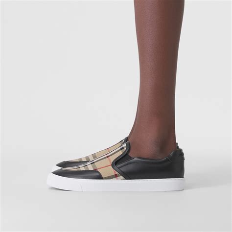 burberry sneakers sale women|burberry women's slip on sneakers.